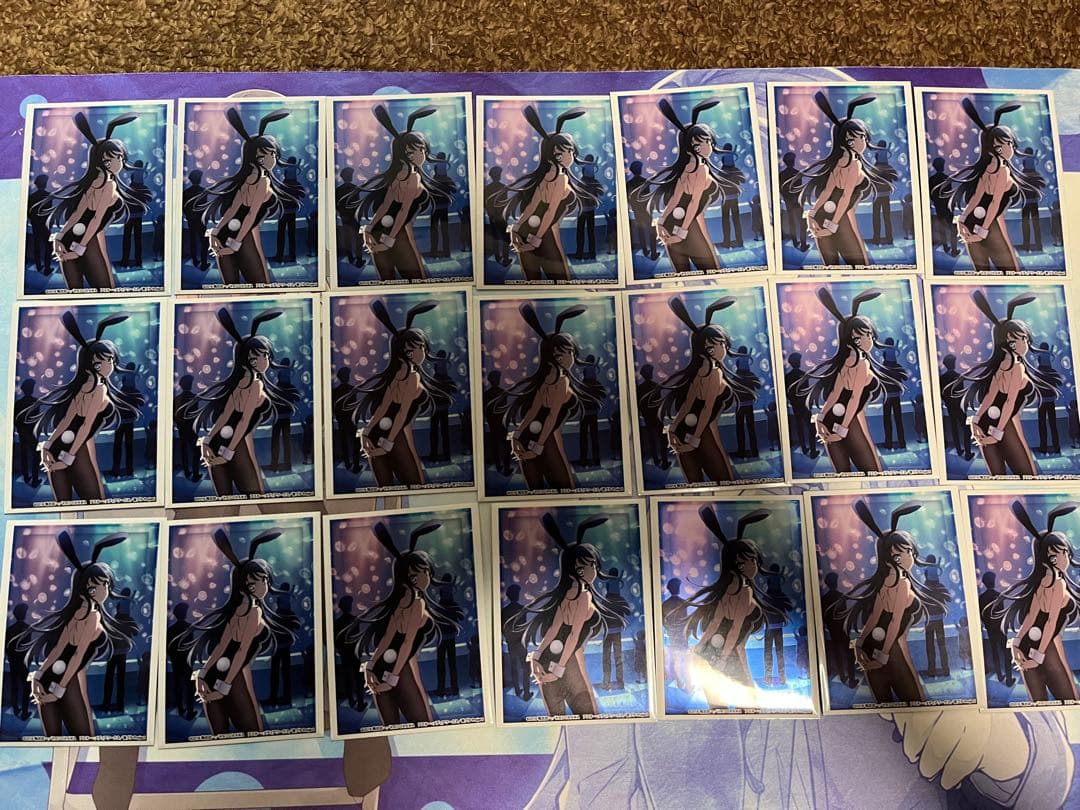 青春ブタ野郎 スリーブ デッキケース プレイマット ストレージボックス サプライ