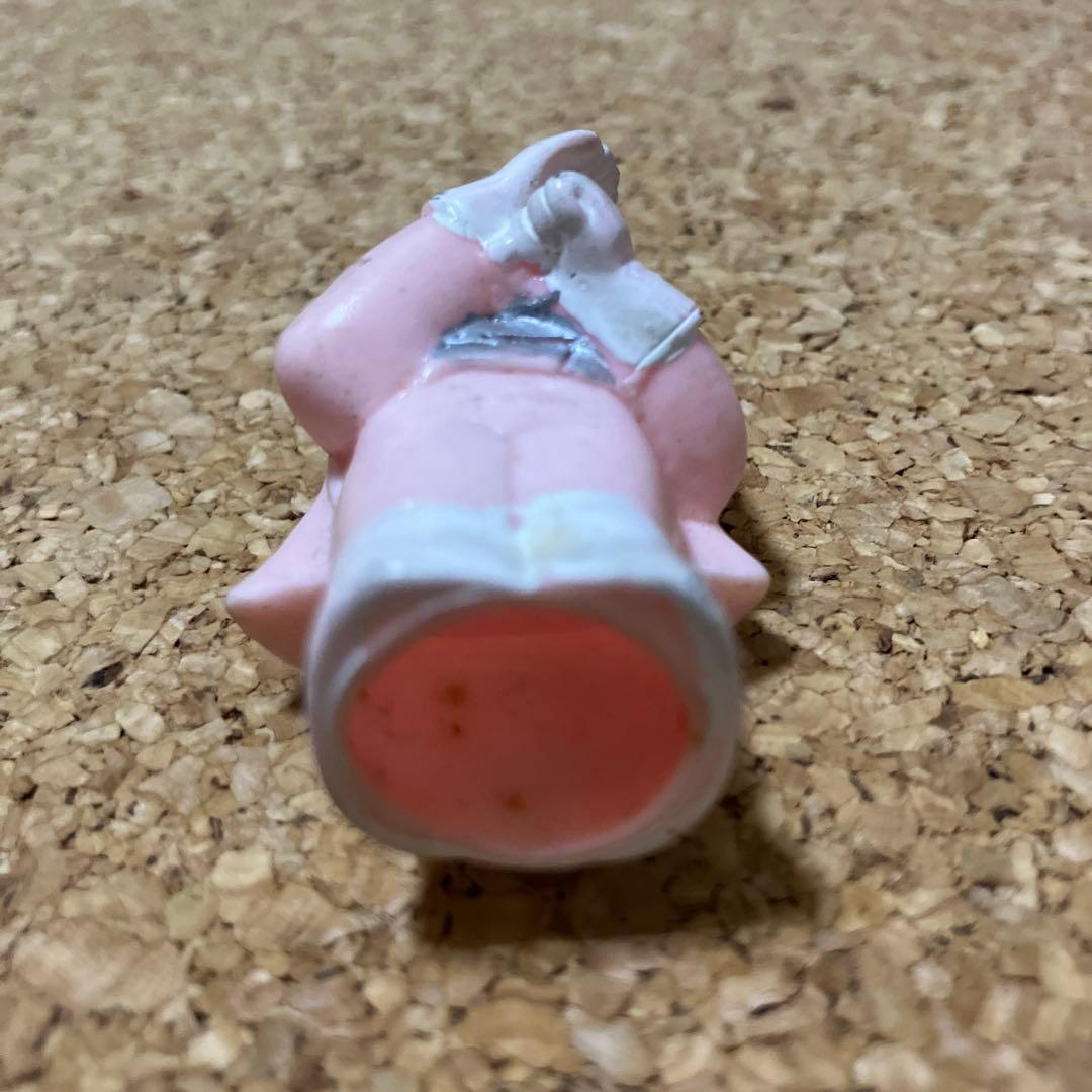 ［即購入OK］　ソフビ　ゴレンジャー　モモレンジャー　指人形　当時品