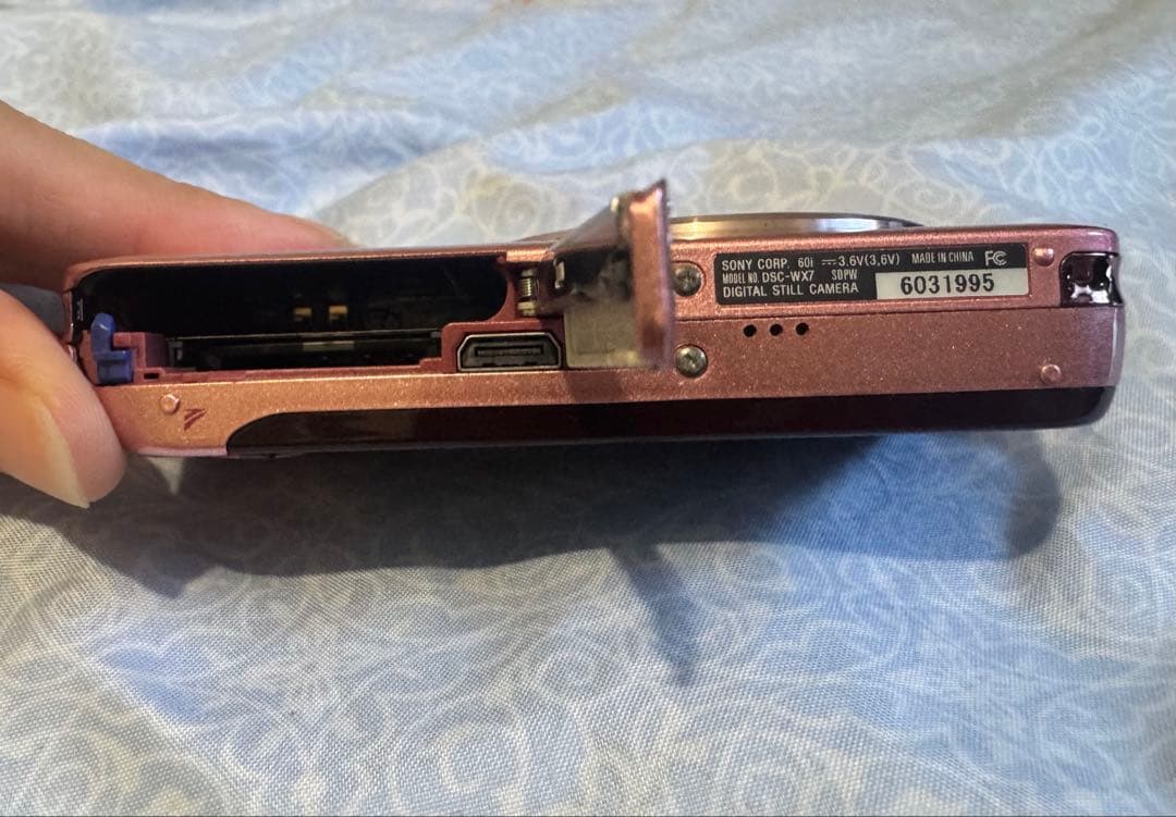 [美品】SONY Cyber-shot DSC-WX7 ピンク　動作確認済