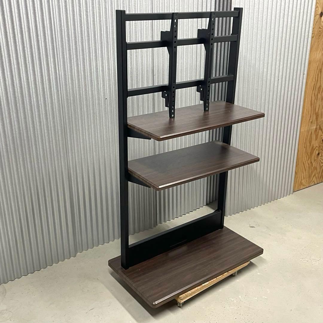 【ハヤミ工業】 TIMEZ KF-770 壁寄せテレビスタンド 付属品多数