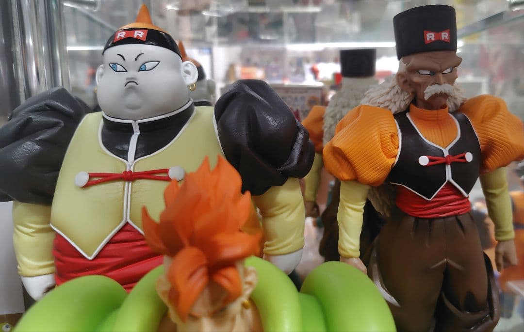 ドラゴンボール　一番くじ　人造人間　5体セット