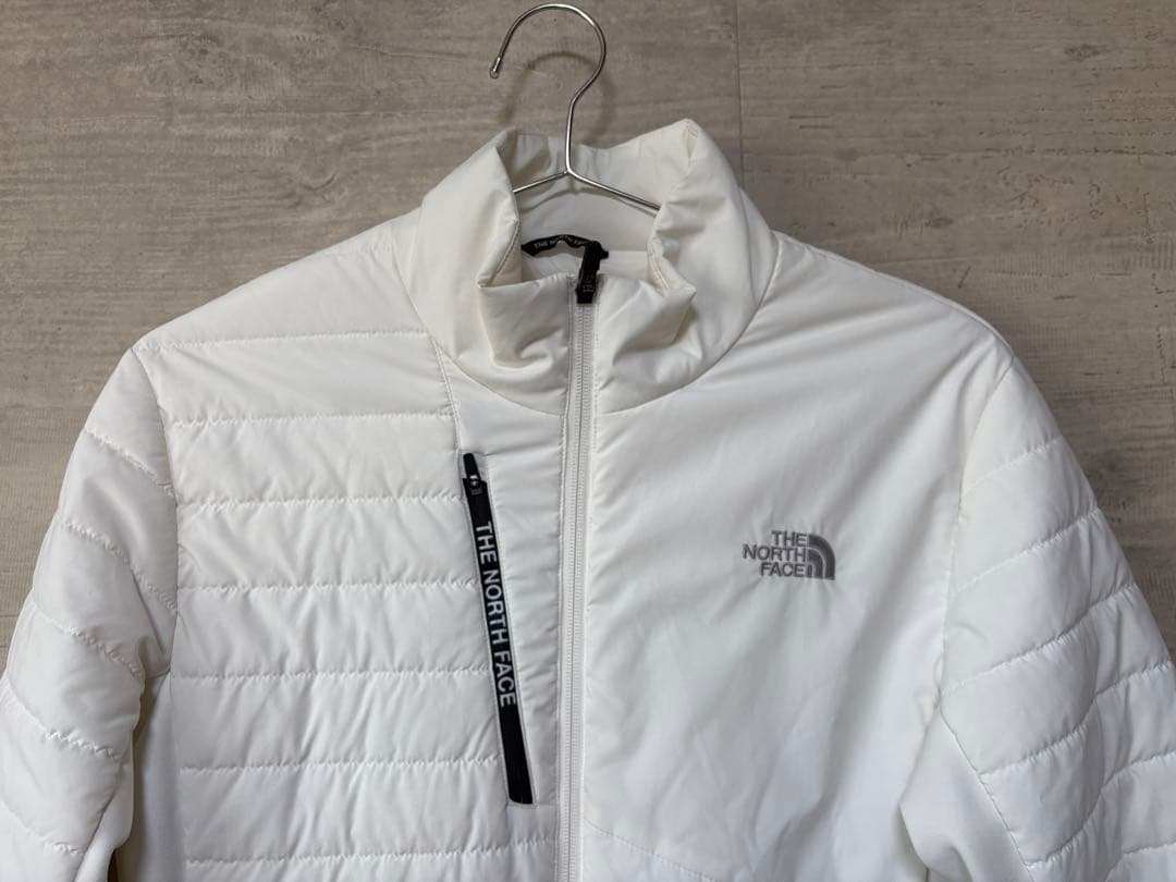 ノースフェイス 中綿 ジャケット Lサイズ ホワイト 軽量 ユニセック スポーツ