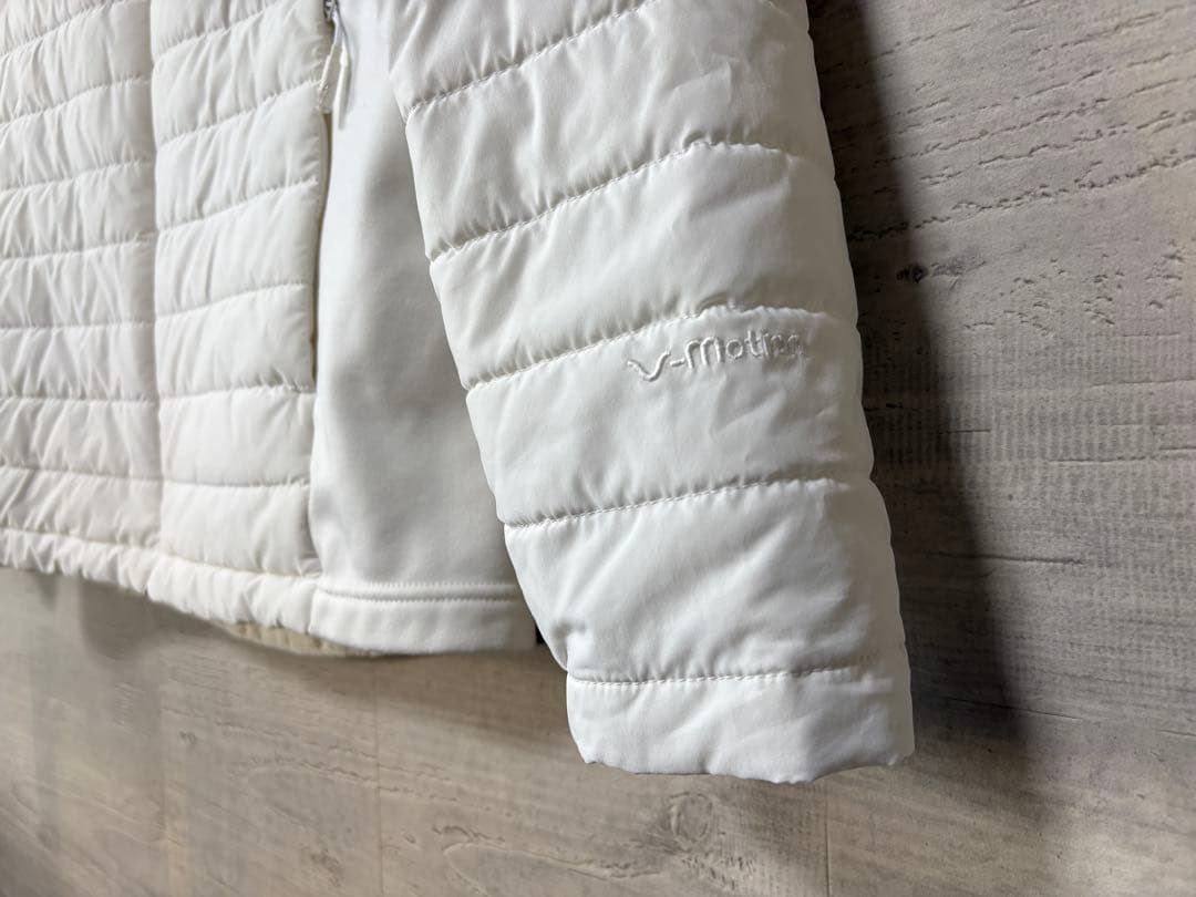 ノースフェイス 中綿 ジャケット Lサイズ ホワイト 軽量 ユニセック スポーツ