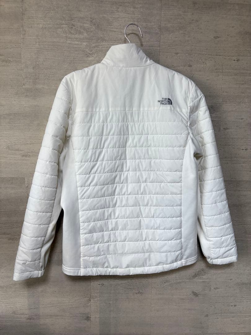 ノースフェイス 中綿 ジャケット Lサイズ ホワイト 軽量 ユニセック スポーツ