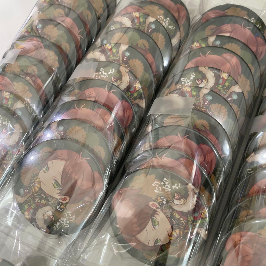 L33.浦島坂田船 花魁 缶バッジ うらたぬき 2020 春ツ デフォ