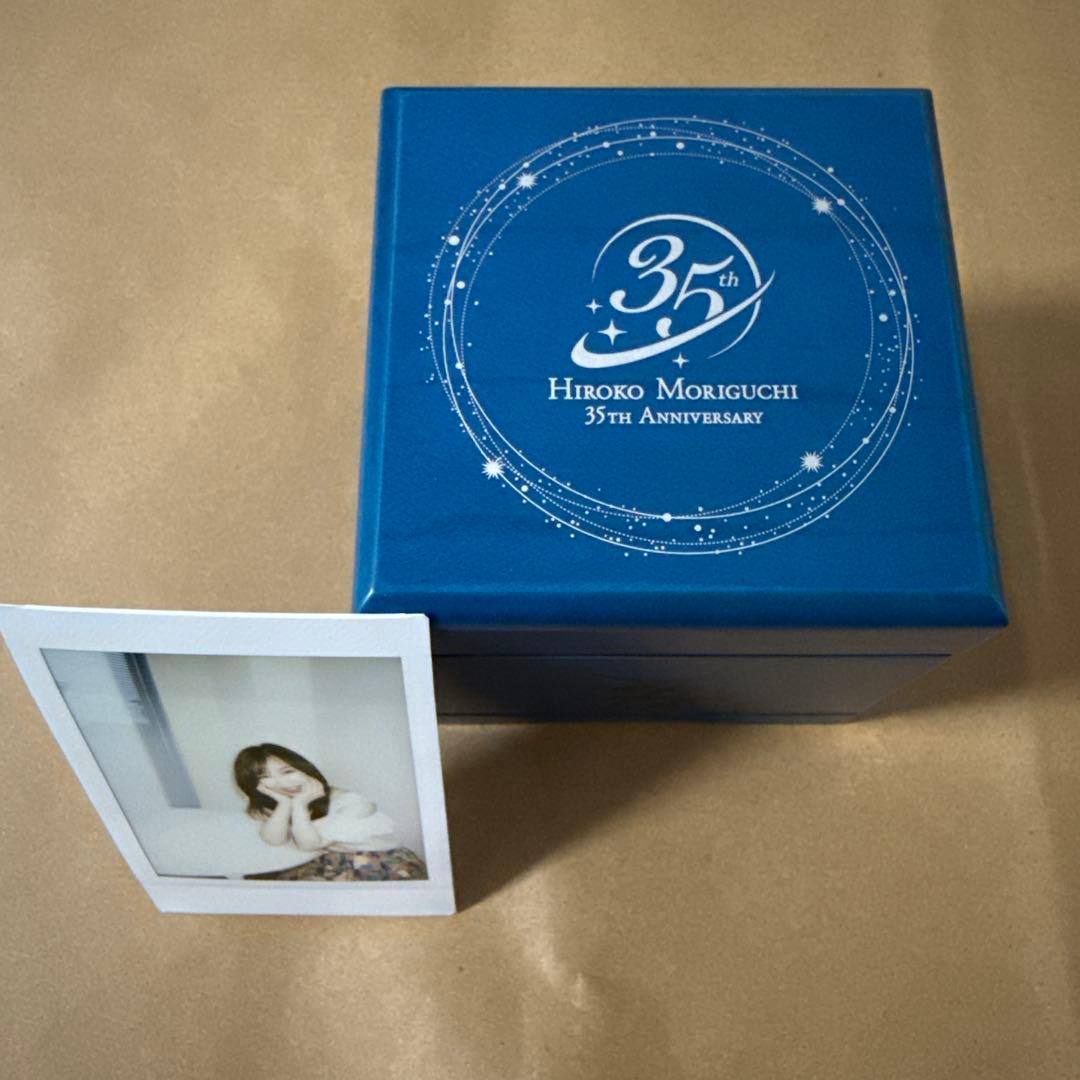 森口博子 オルゴール 直筆サイン 水の星へ愛をこめて ＋ チェキ