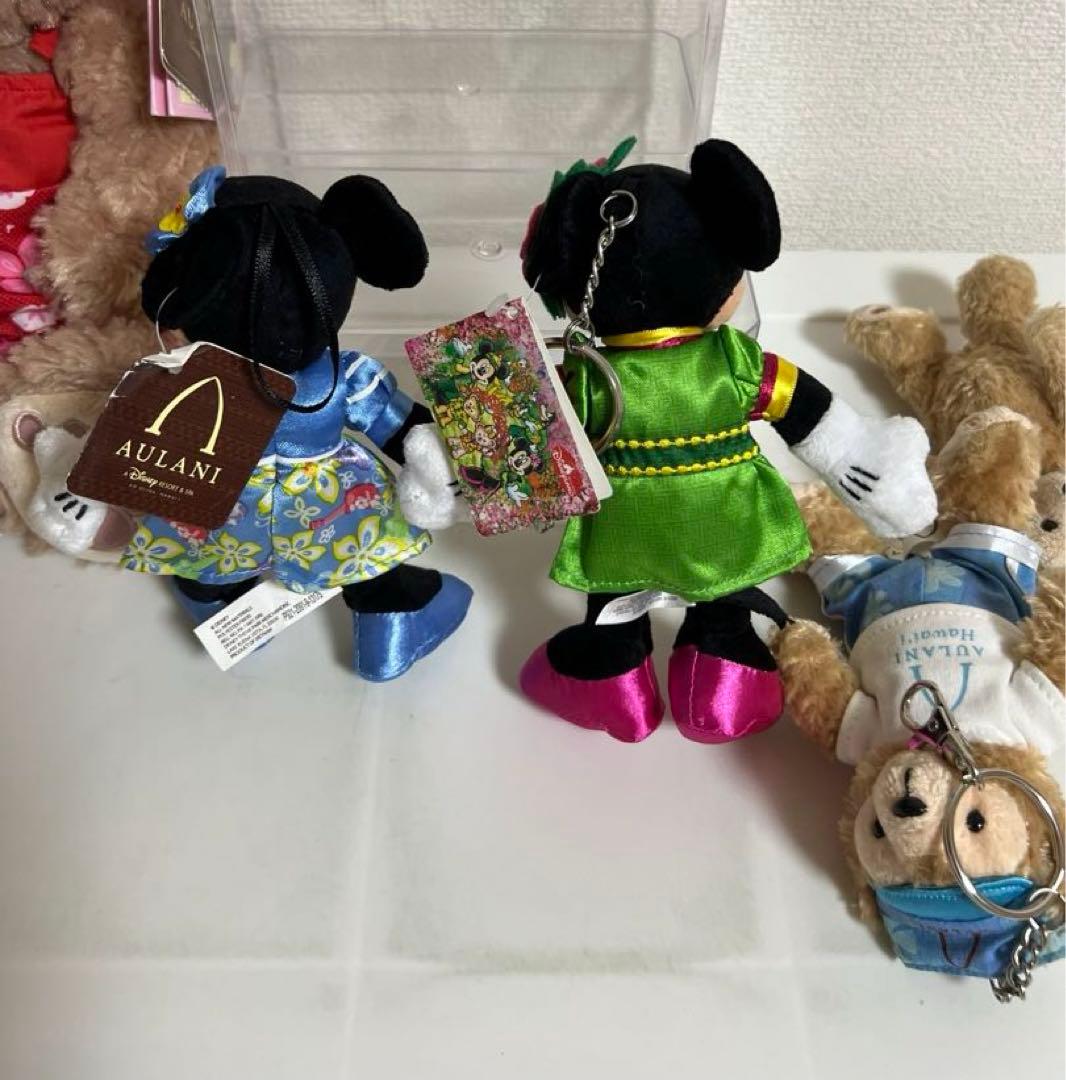 ディズニー、アウラニ（ハワイ、上海、香港）ダッフィー、シェリーメイぬいぐるみ