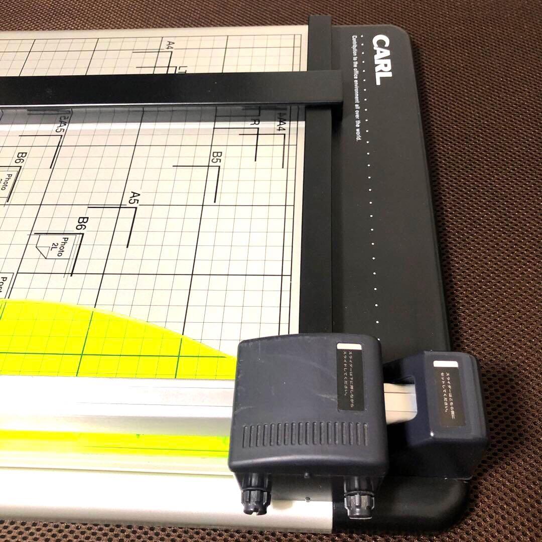 CARL カール事務器　ディスクカッター　DC-210N（A4）替マット、替刃付