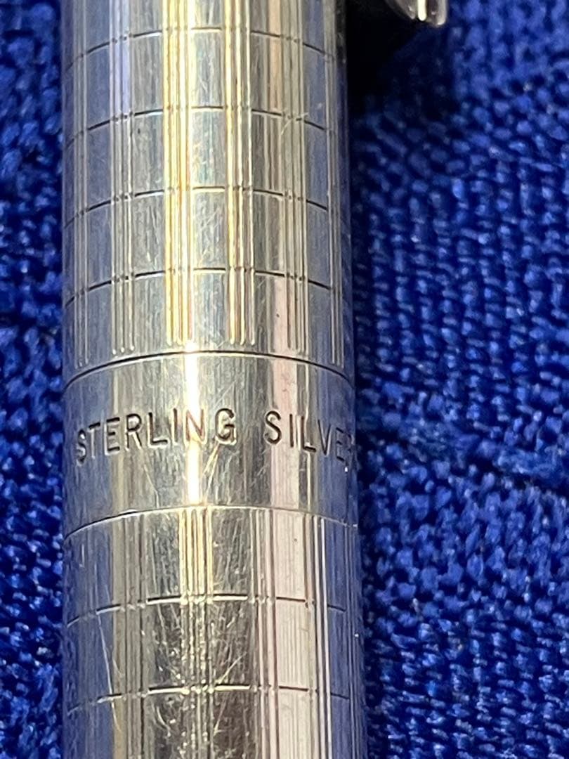 シェーファー　タルガ　ボールペン　ビンテージ　スターリングシルバー