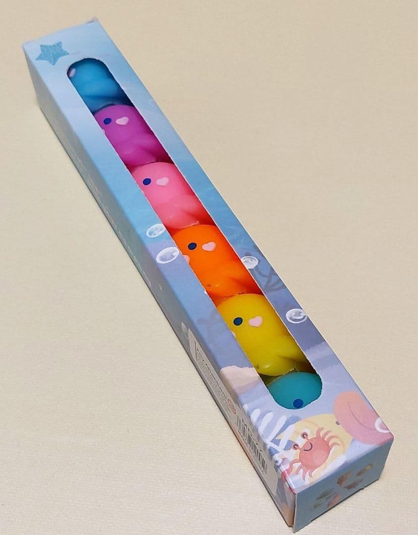 ❤️最終お値下げ❤️【新品】マーカーペン6色油性　タコ　ロケット蛍光　プレゼント