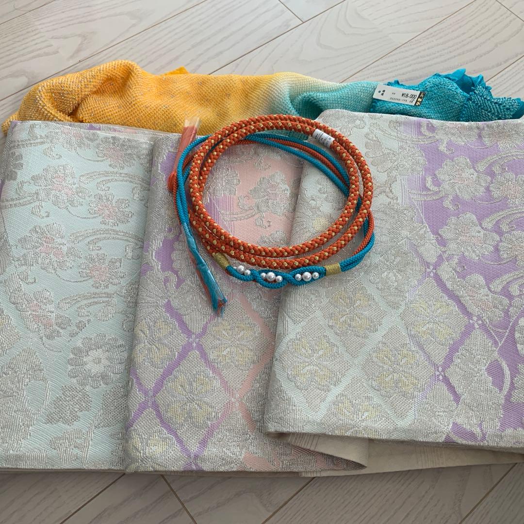 唯一無二！　新品同様　きぬたや　振袖　落款あり　正絹　総絞り　長襦袢とのセット