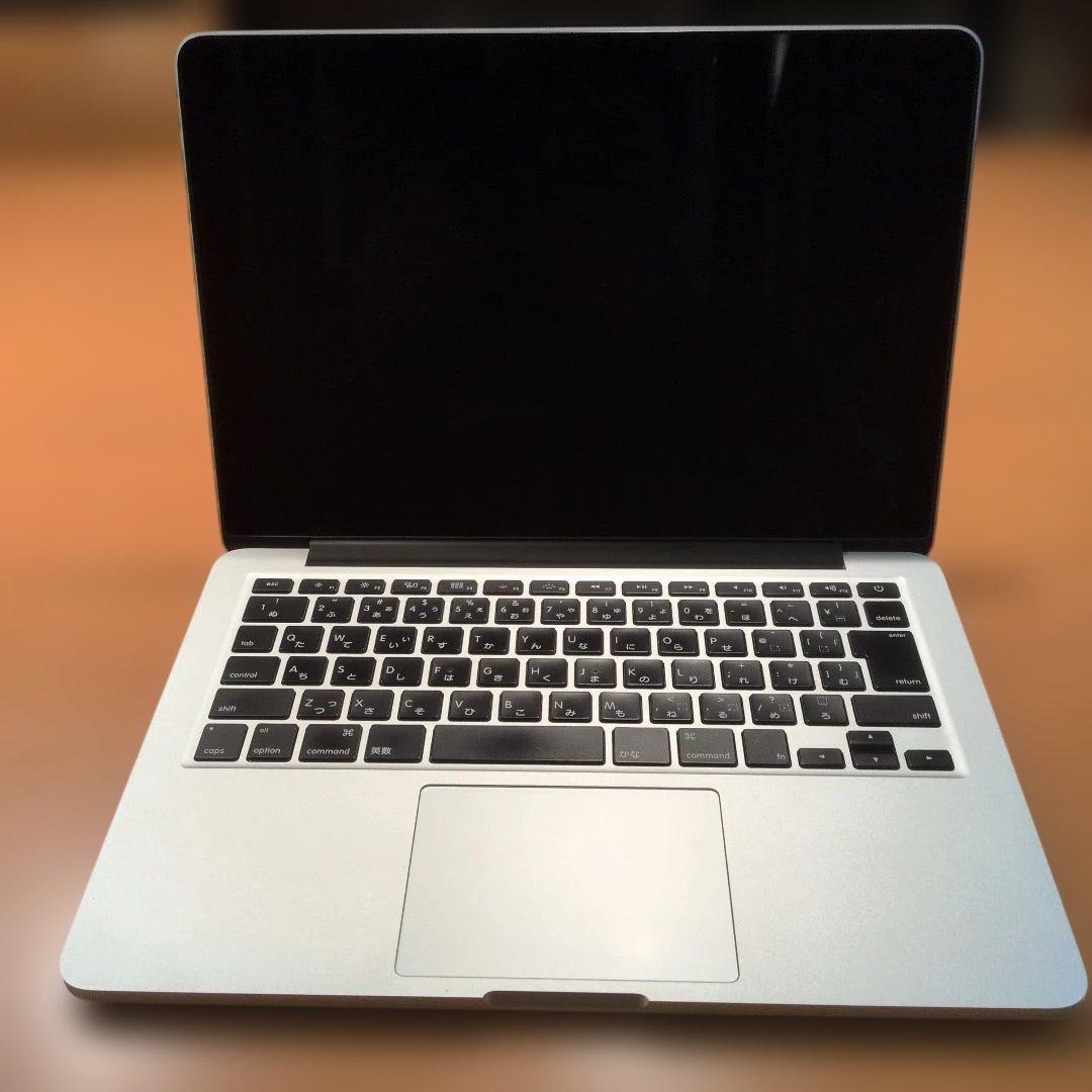 D*様 MacBook Pro A1502 128GB 本体及び充電コード（箱は