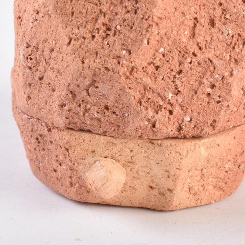 茶道具　佐々木昭楽作　一刀彫　猿　香合　共布共箱　C　8405