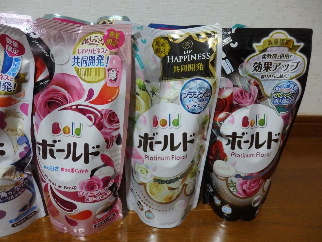 数量限定♪新品未使用♪P&G 洗濯洗剤 ボールド 本体 つめかえ 14点セット