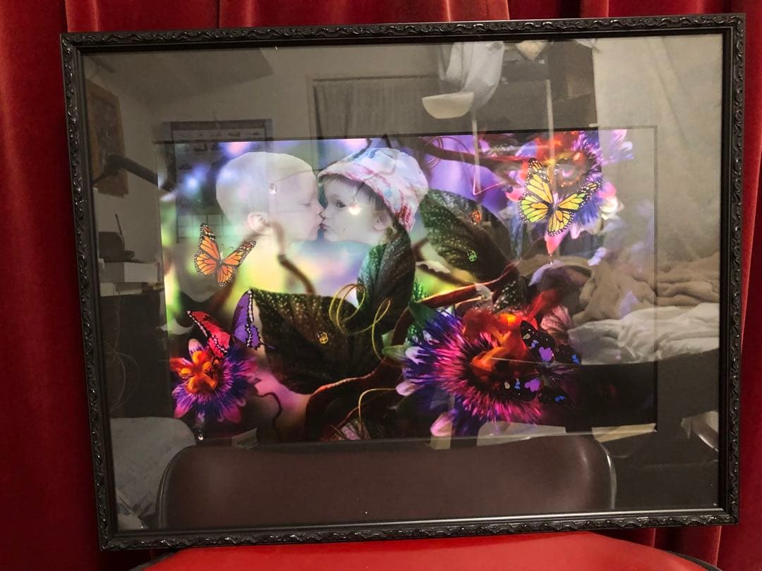 2024年100人100点絵画入賞 Piero Hearts 恋するふたり