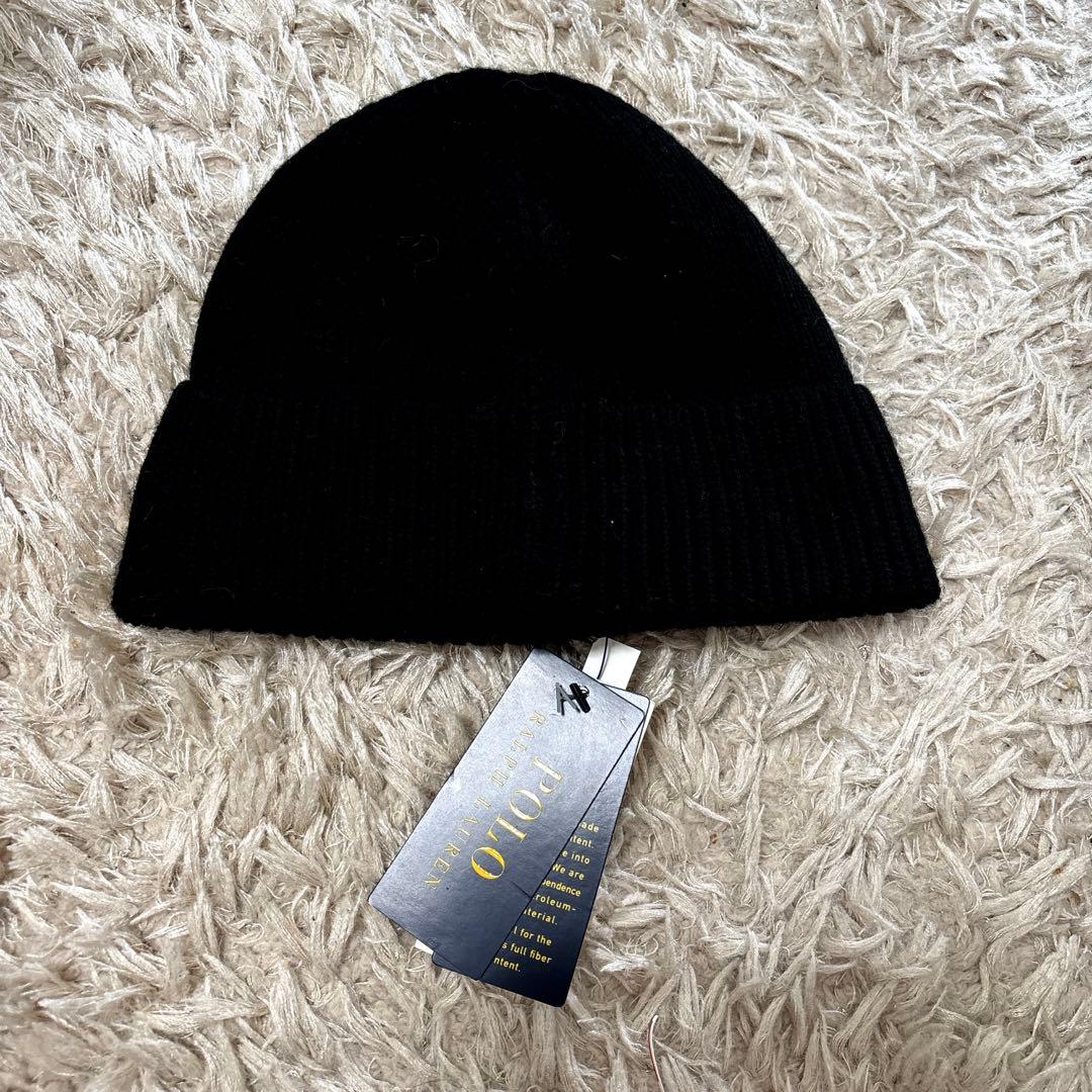 最終お値下げ❣️新品未使用　ラルフローレン　ニット帽子