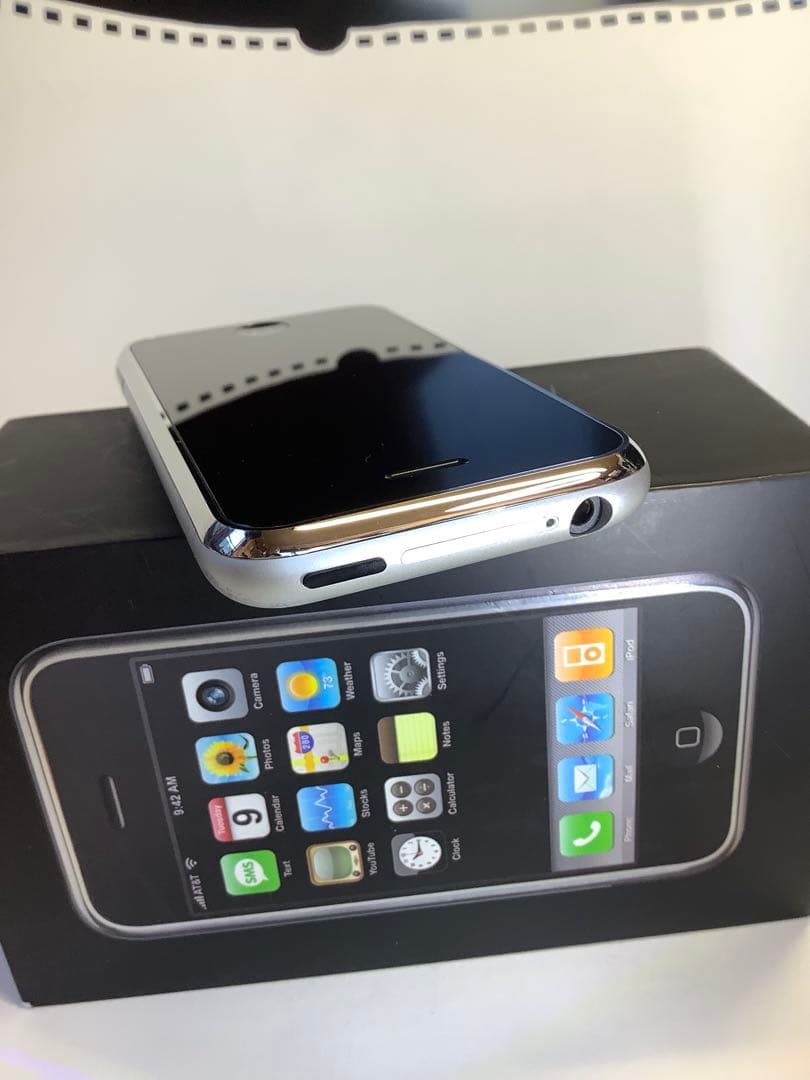 iPhone 2G 8GB iOS1.0 IMEI一致箱入りフルセット