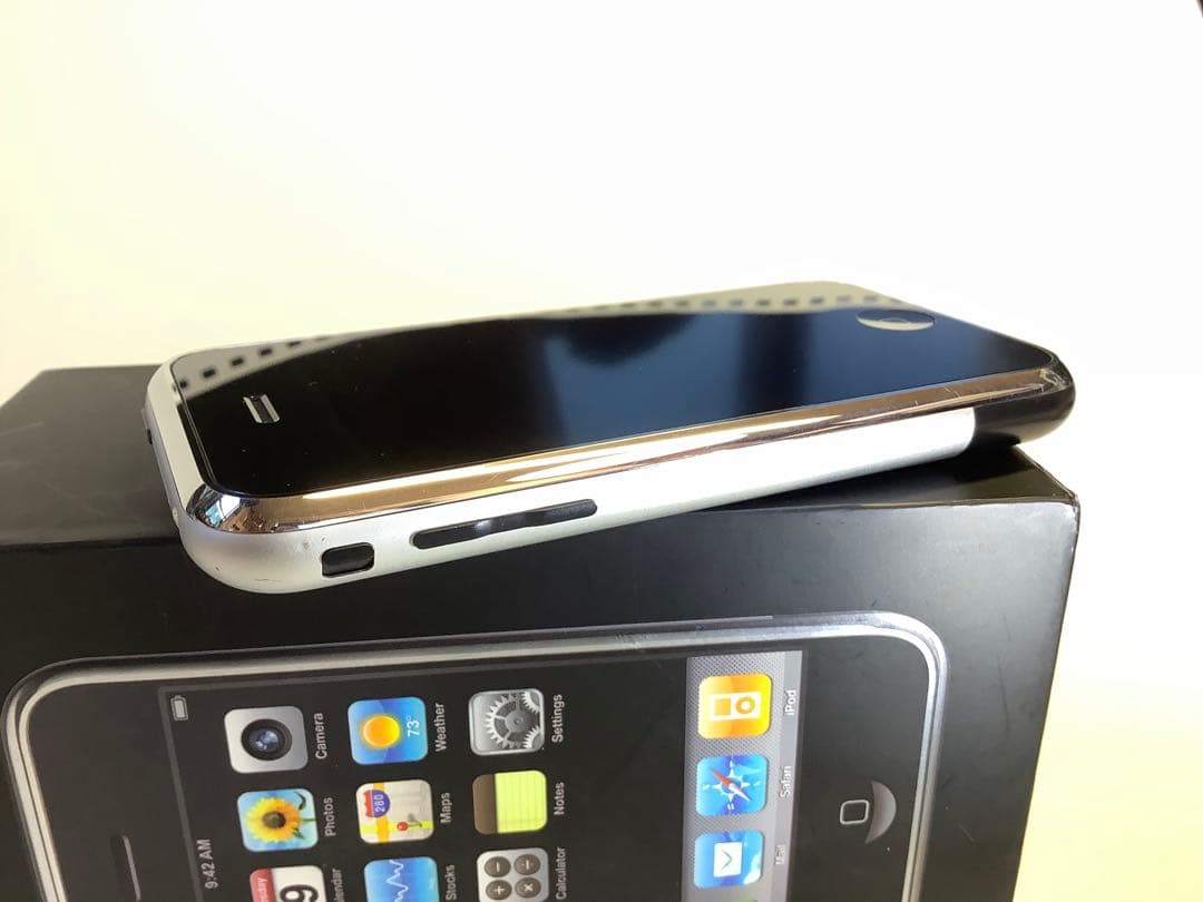 iPhone 2G 8GB iOS1.0 IMEI一致箱入りフルセット