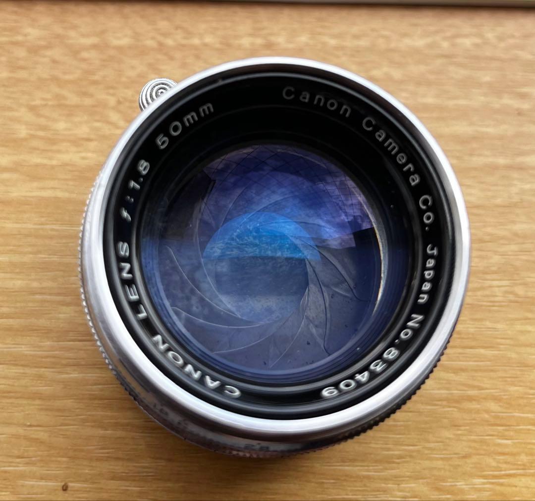 Canon LENS 50mm F1.8 L39 前期型?