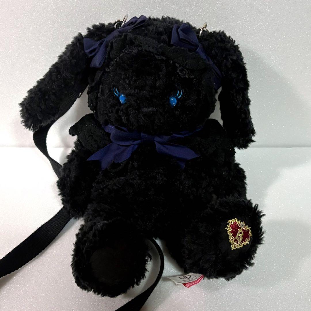 BABY 黒 紺うさくみゃ ポシェット