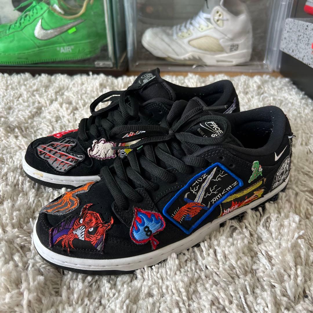 スケートボード Nike SB Dunk Low neck face