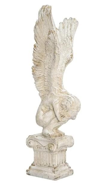 置物 天使 エンゼル アンティーク シャビー クラシック 85560ST