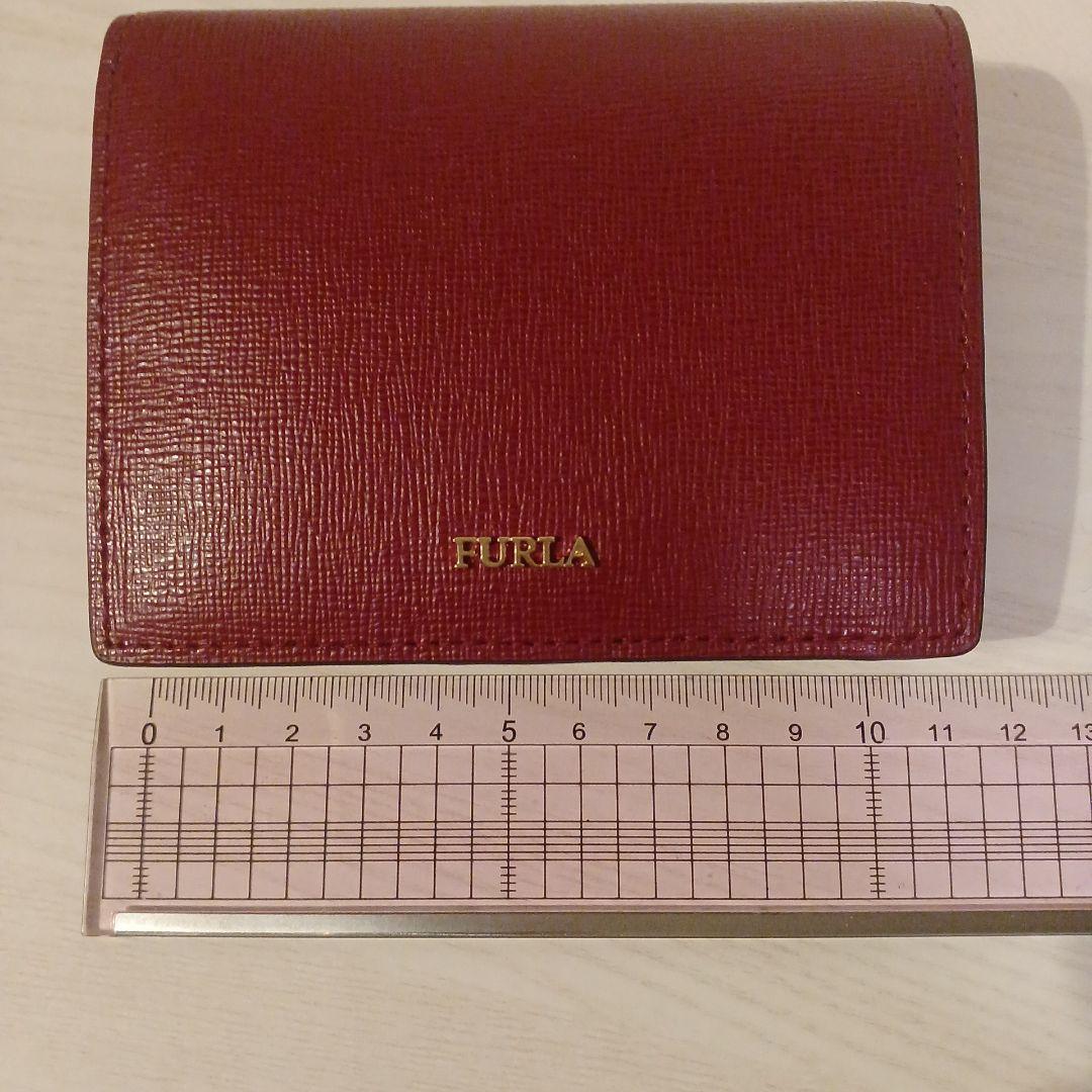 新品 FURLA バイカラー 二つ折り財布 箱有り