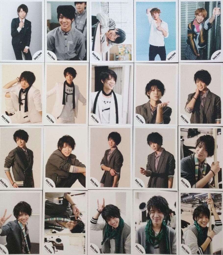 松島聡 Sexy Zone 公式写真 ソロ ミニ フォトセ ① timelesz