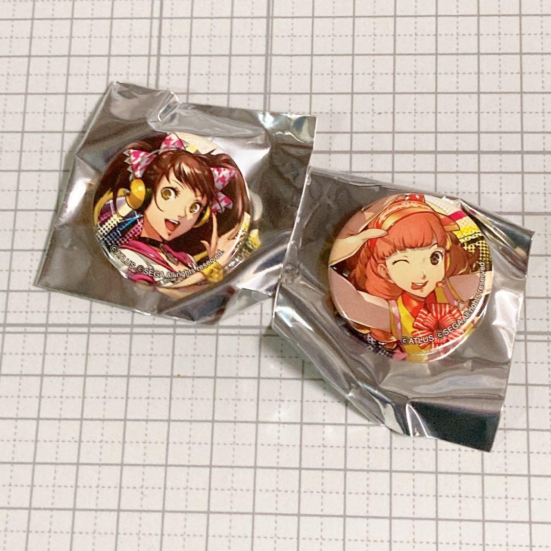 ペルソナ4 ダンシング・オールナイト 缶バッジ風マグネット りせ かなみ