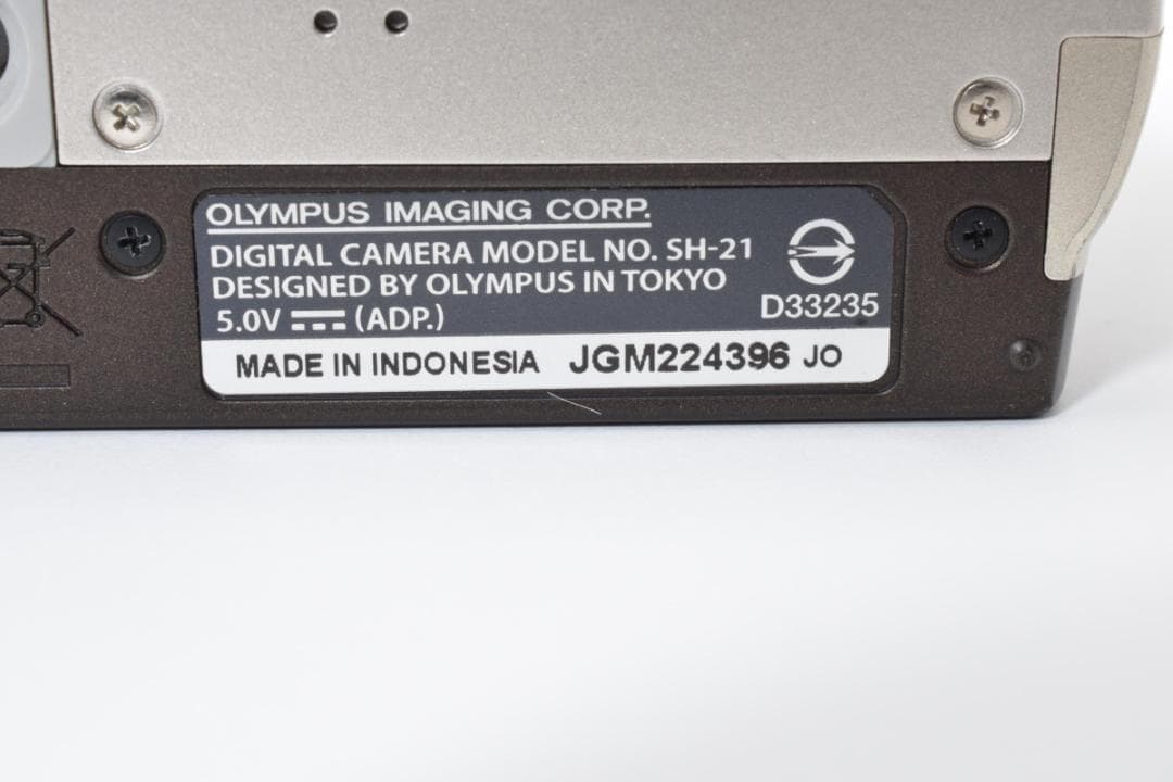 【お値下げ歓迎・ほぼ新品】 OLYMPUS SH-21 シャンパンゴールド