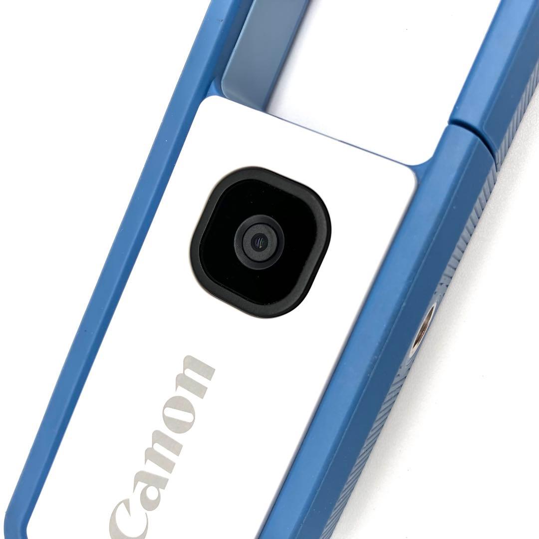 防水カメラ Canon iNSPIC REC FV-100 アソビカメラ　ブルー