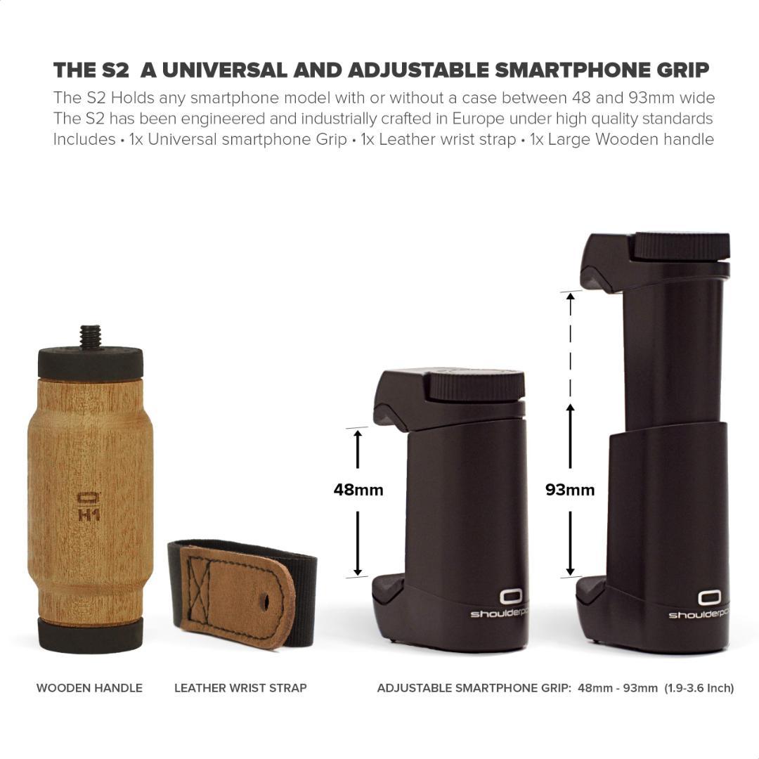 3通りの使い方 スマートフォンハンドグリップ