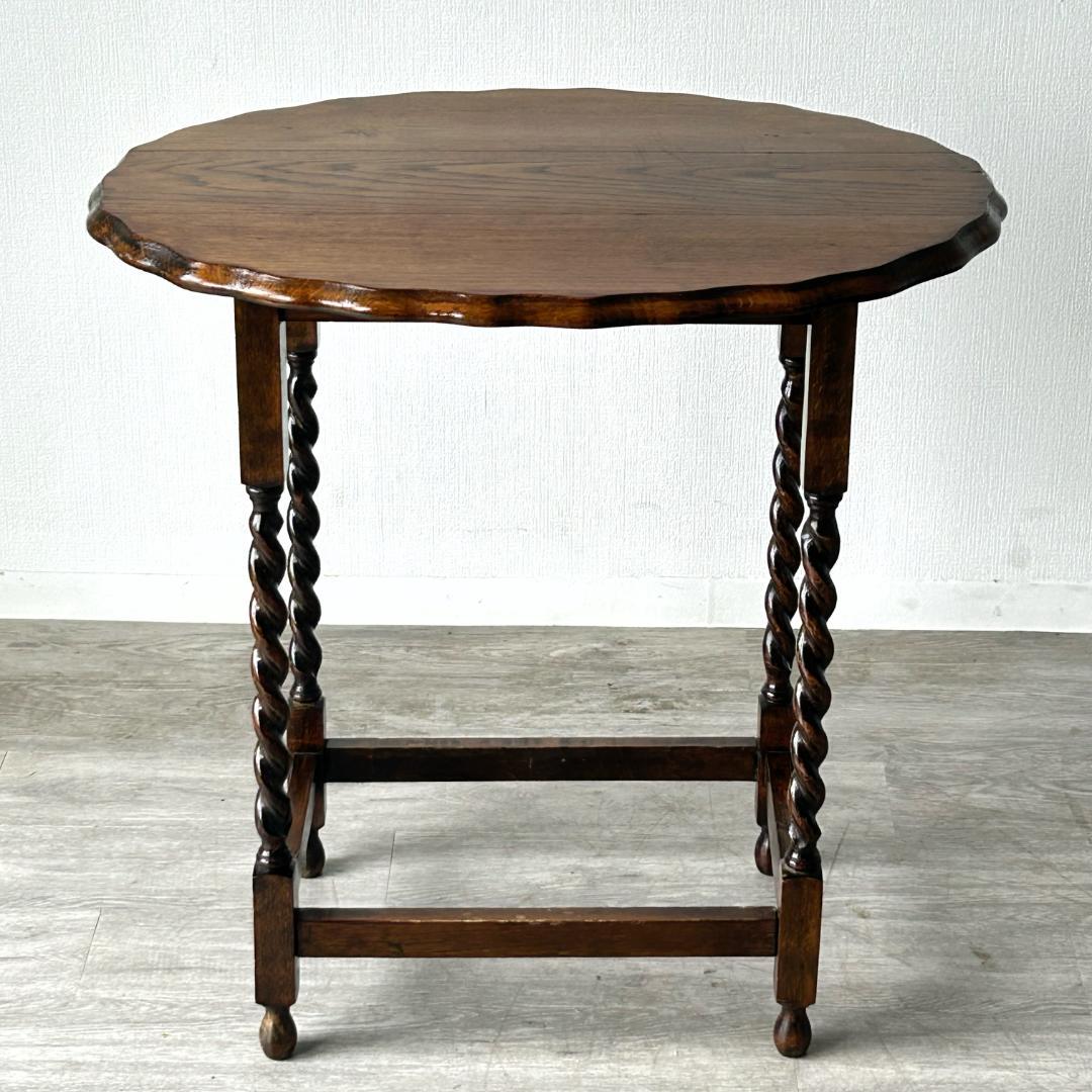 アンティーク 家具 オケージョナルテーブル 英国 サイドテーブル 183A