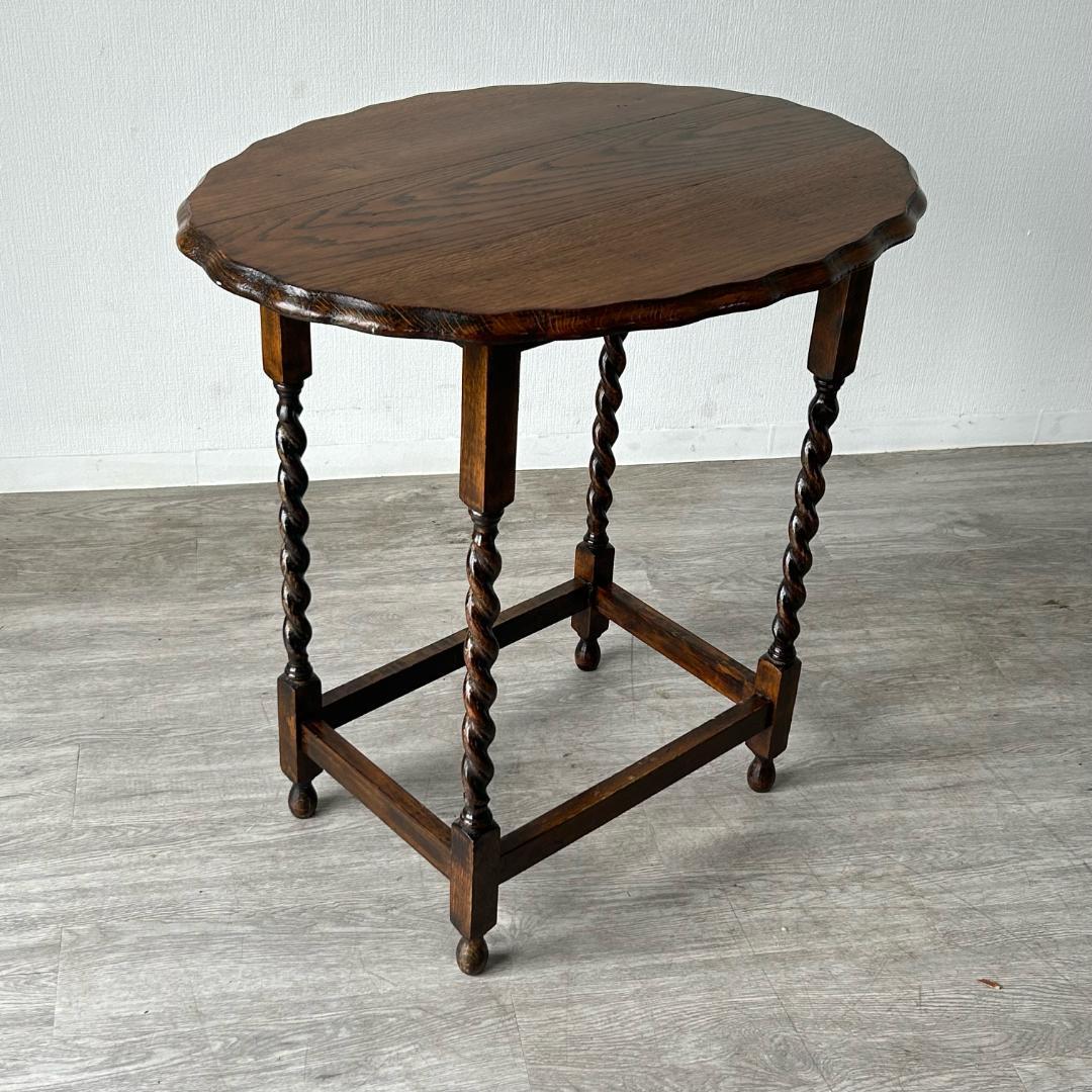 アンティーク 家具 オケージョナルテーブル 英国 サイドテーブル 183A