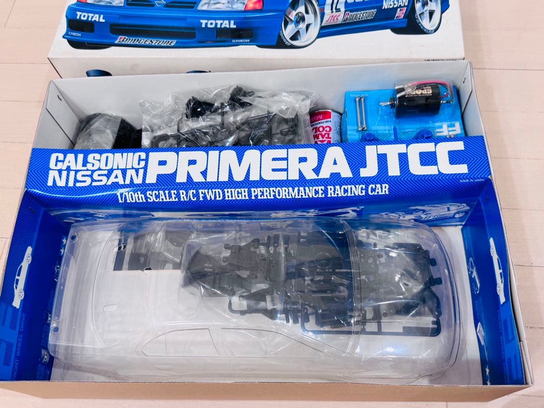 【未組立】ニッサン　プリメーラ　タミヤ　1/10