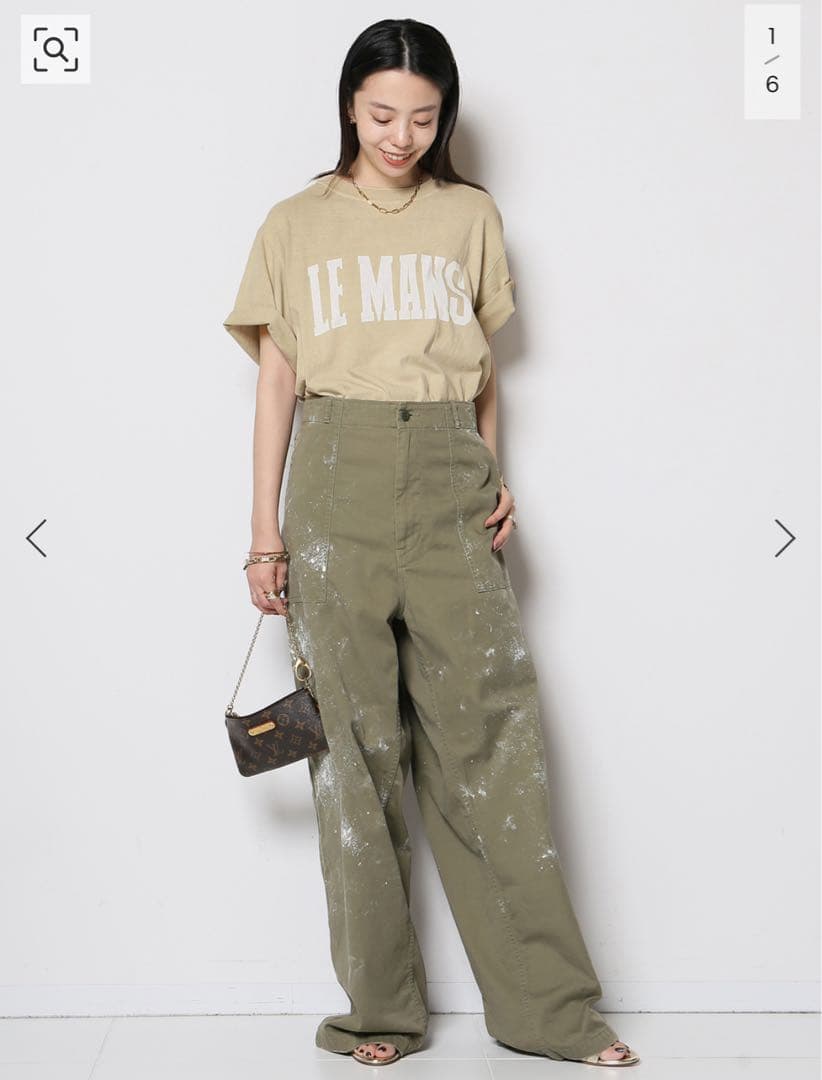 oyuMUSE de Deuxieme Classe ミリタリーパンツ