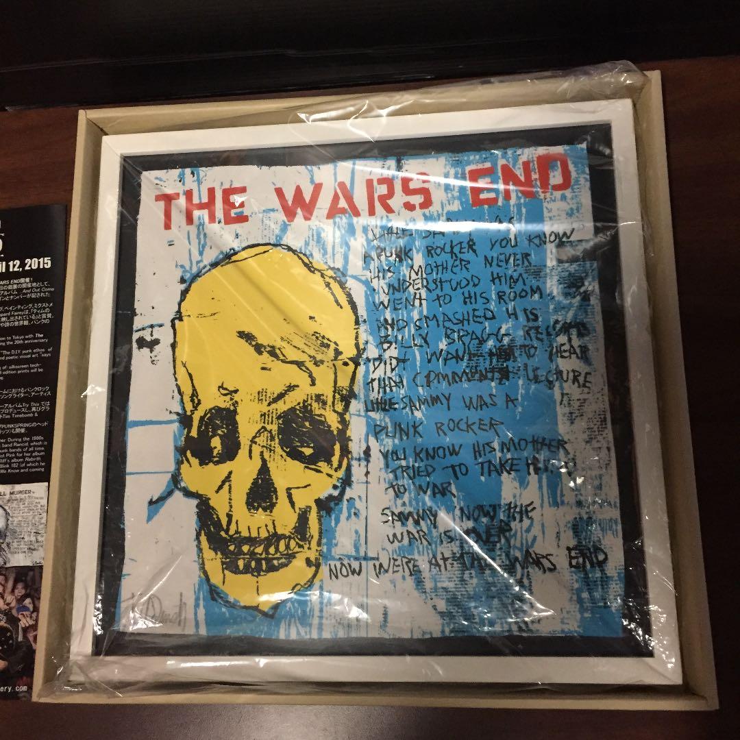 ランシド ティムアームストロング シルクスクリーン THE WARS END