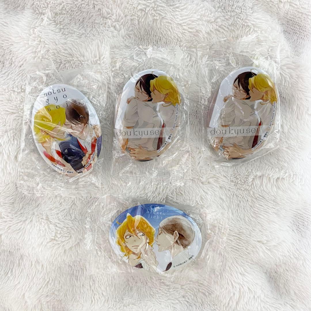 同級生 缶バッジコレクション ガチャガチャ 中村明日美子29個セット