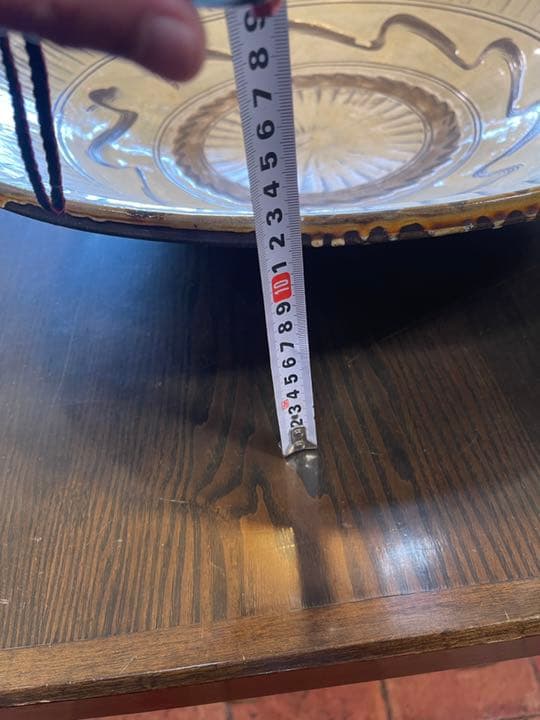 小鹿田焼　大皿