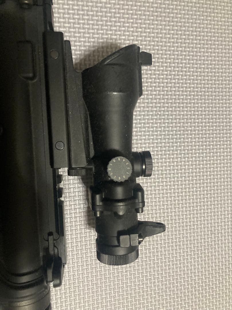 【かっちゃん】AR-15スタイル エアガン 黒　M4 次世代電動ガン