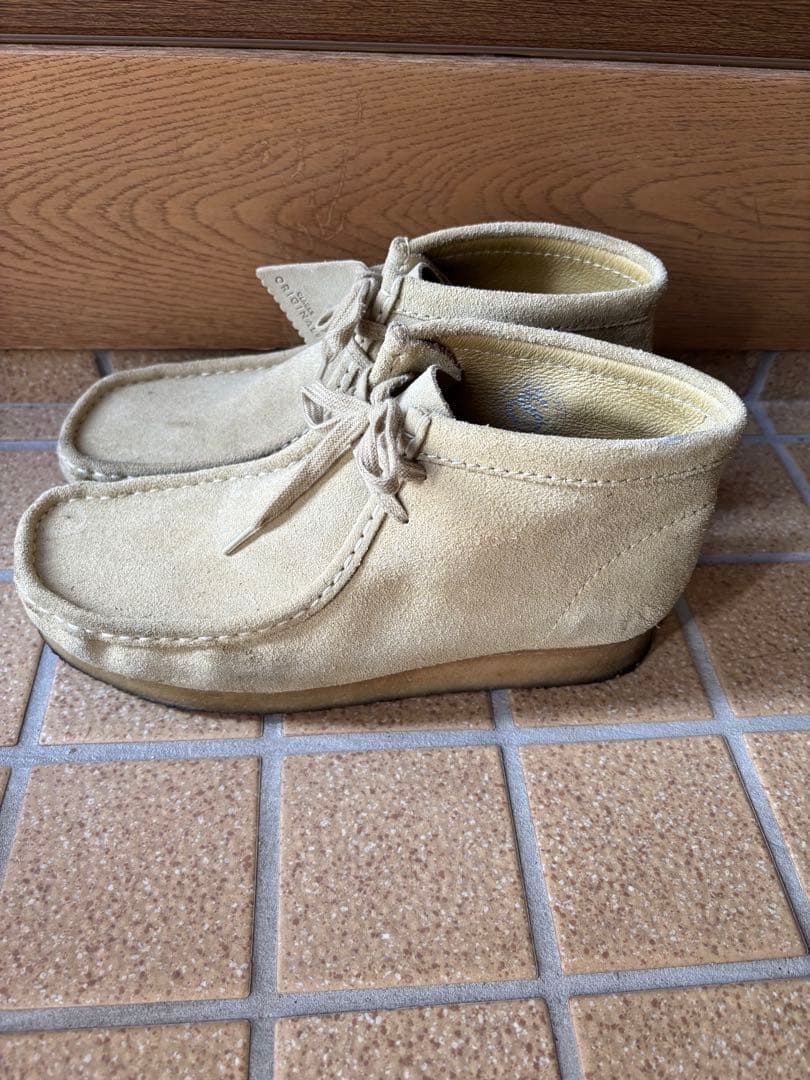 CLARKS/クラークス　Wallabee Boot/ワラビーブーツ メープル