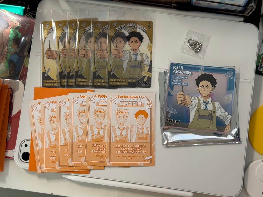 ハイキュー ブロッキー カード ジャンプフェスタ おみくじ 赤葦京治