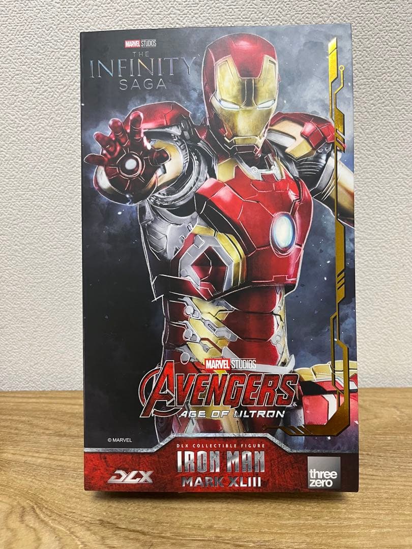 ハ*レ様 アイアンマン マーク43 フィギュア　DLX threezero　1/