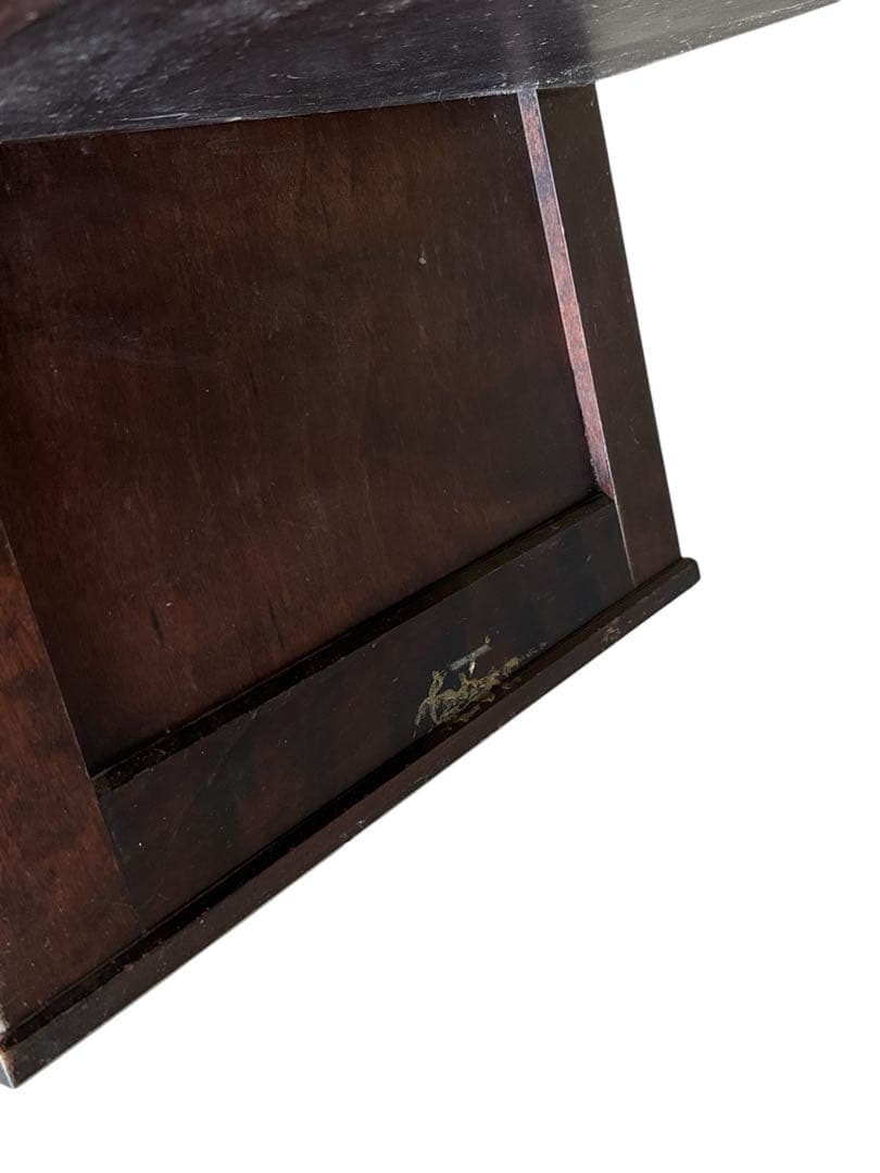 北海道民芸家具　書斎　 樺無垢材 座机/文机/帳場机/作業台/デスク/机