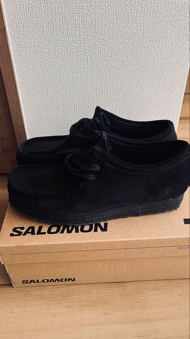 Clarks Wallabee / ワラビー（ブラックスエード） 26.5cm