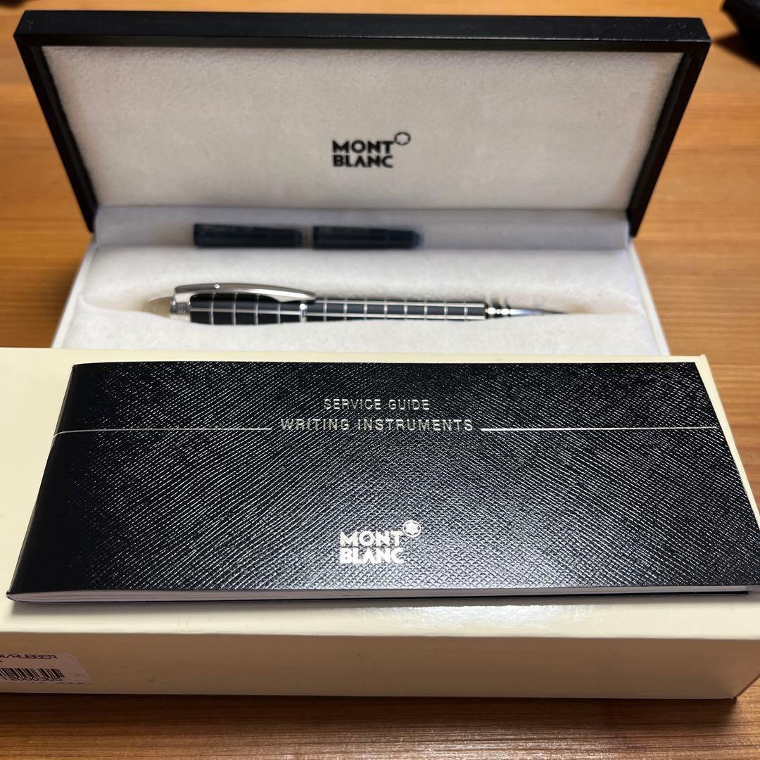 MONTBLANC モンブラン スターウォーカー メタルラバー ニブ M万年筆