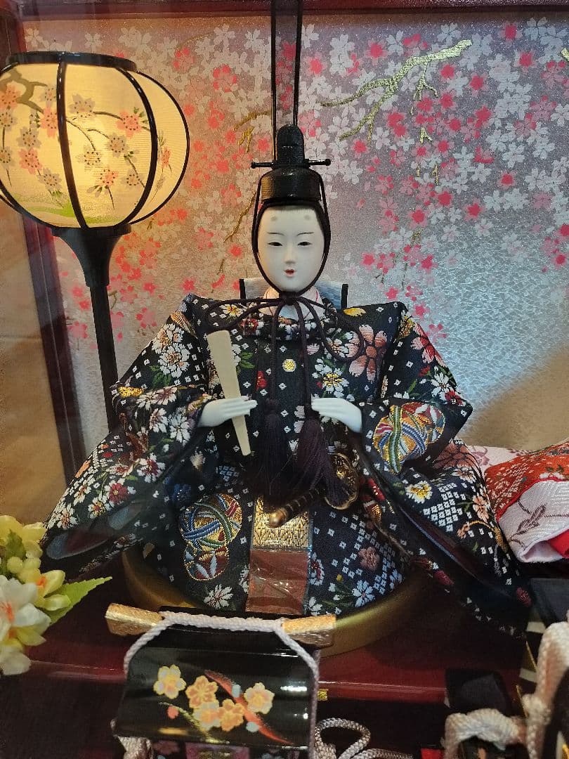 フ*ラ様 【状態良好】雛人形 アクリルケース入り