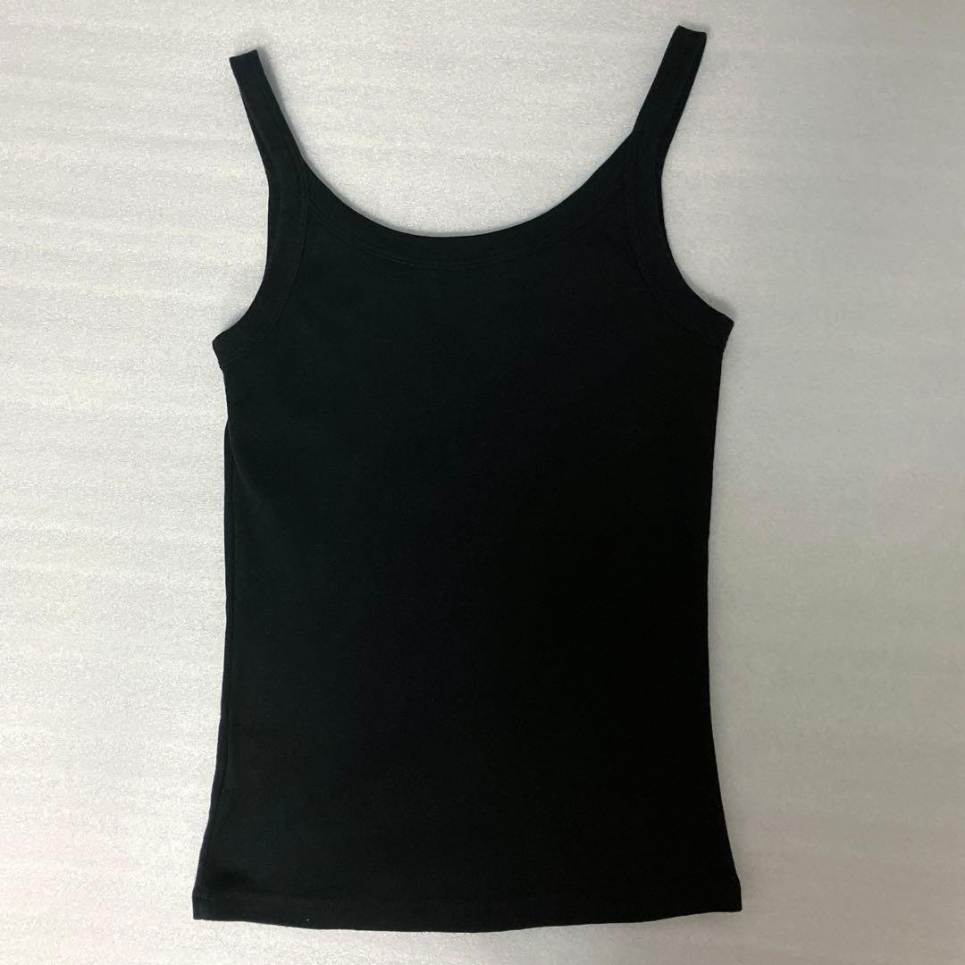 【ヒステリックグラマー】タンクトップ （キャミソール）Y2Kブラック