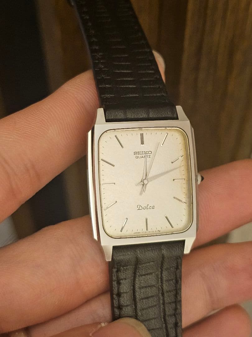 腕時計　メンズ　セイコーSEIKOドルチェ7731-5110クォーツ