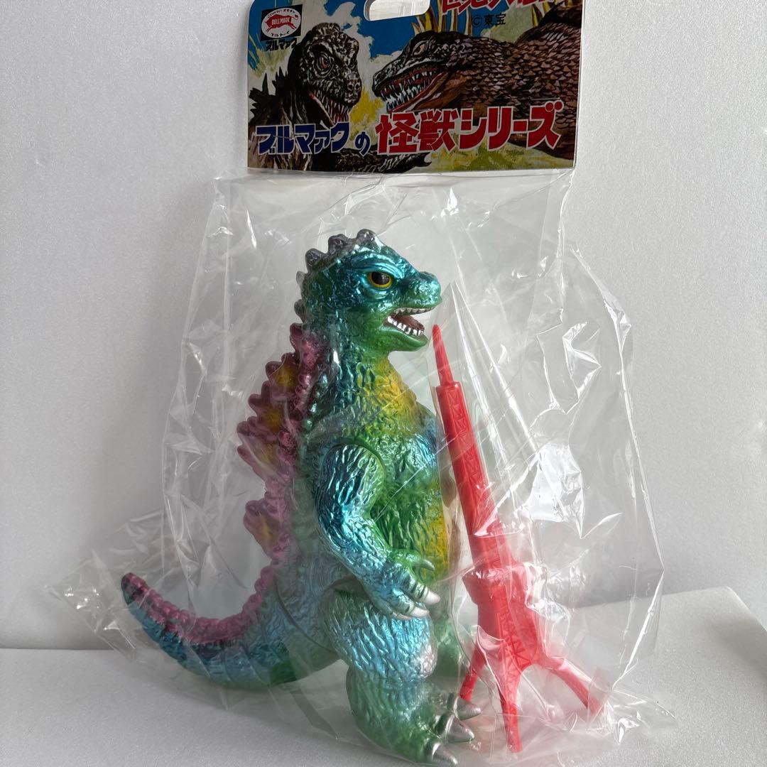 ブルマァク　ゴジラ50 グリーン　新復刻版 東京タワー付き